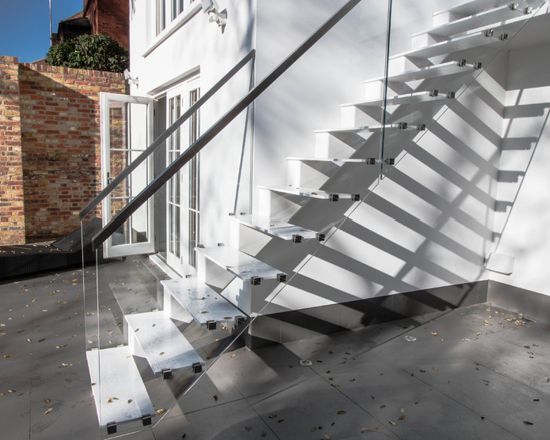 outdoor balustrade project